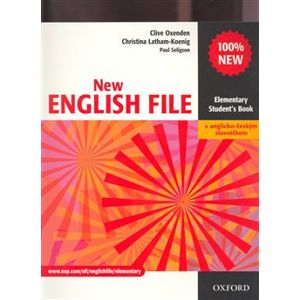 New English File Elementary Student´s Book s anglicko-českým slovníčkem - Paul Seligson, Clive Oxenden, Christina Latham-Koenig