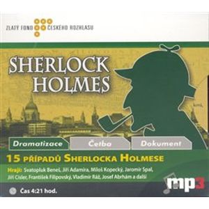 15 případů Sherlocka Holmese, CD - Arthur Conan Doyle