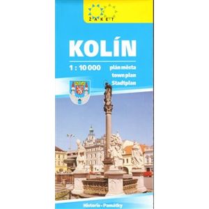 Kolín - plán města 1:10 000