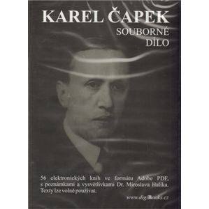 Karel Čapek souborné dílo. Kompletní dílo, CD - Karel Čapek (1xCD-ROM)
