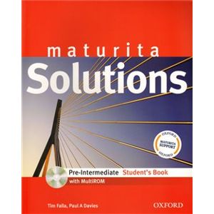 Maturita Solutions pre-intermediate Student´s Book + CD-ROM Czech Edition - Tim Falla, Paul A Davies
