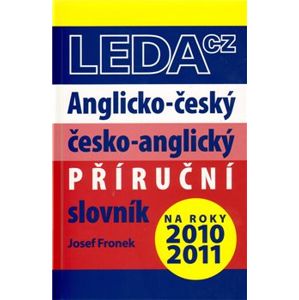 Anglicko-český a česko-anglický příruční slovník - Josef Fronek