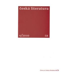 Česká literatura 4/2010