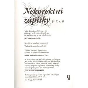 Nekorektní zápisky - Jiří Král