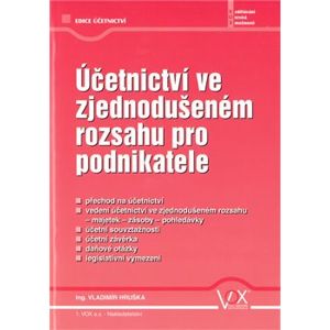 Účetnictví ve zjednodušeném rozsahu pro podnikatele - Vladimír Hruška