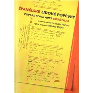 Španělské lidové popěvky + CD. Complas populares espaňolas - Miloslav Uličný, Antonín Pikhart