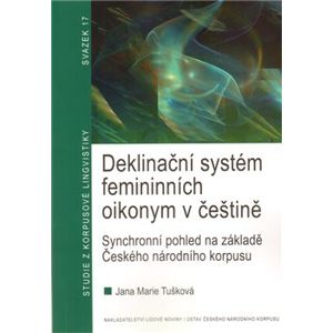 Deklinační systém femininních oikonym v češtině - Marie Tušková