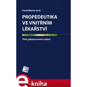 Propedeutika - Pavel Klener e-kniha
