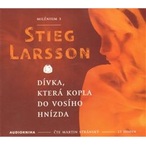 Dívka, která kopla do vosího hnízda, CD - Stieg Larsson