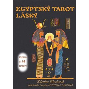Egyptský tarot lásky. 24 velkých karet + brožurka - Zdenka Blechová