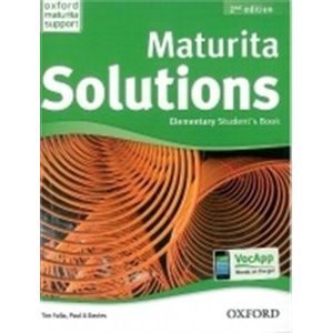Maturita Solution Elementary Student´s Book 2nd Edition. Czech Edition - Tim Falla, Paul A Davies
