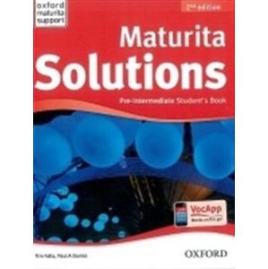 Maturita Solutions Pre-Intermediate Student´s Book 2nd Edition. Czech Edition - Tim Falla, Paul A Davies