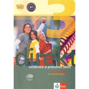 Direkt neu 3: Němčina pro střední školy – učebnice a pracovní sešit + 2 CD