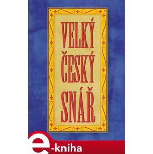 Velký český snář e-kniha