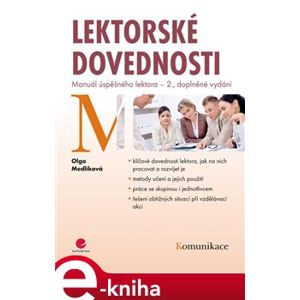 Lektorské dovednosti. Manuál úspěšného lektora - 2., doplněné vydání - Olga Medlíková e-kniha