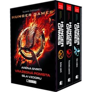 Hunger Games - 3 knihy v dárkovém boxu. Aréna smrti. Vražedná pomsta. Síla vzdoru. - Suzanne Collins