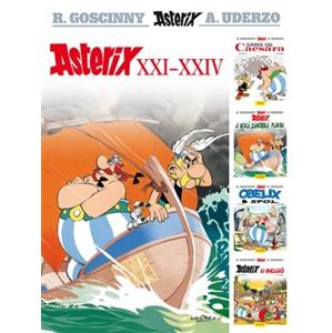 Asterix XXI - XXIV - René Goscinny, Albert Uderzo