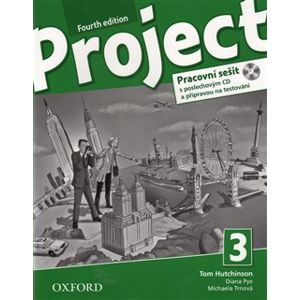 Project 3 Fourth Edition pracovní sešit + audio CD - D. Pye, Tom Hutchinson, M. Trnová