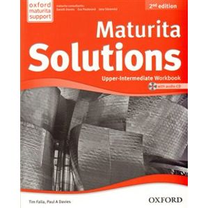 Maturita Solutions 2nd Edition Upper Intermediate Workbook with Audio CD CZEch Edition - Paul Davies, Tim Falla