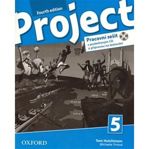 Project Fourth Edition 5 Pracovní sešit s poslechovým CD a přípravou na testování - Tom Hutchinson, M. Trnová