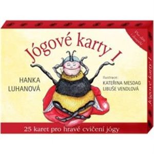 Jógové karty I - druhé, upravené vydání. 25 karet pro hravé cvičení jógy - Hana Luhanová