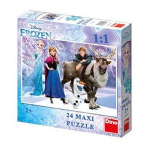 Puzzle Frozen: Elsa a přátelé 24 dílků maxi