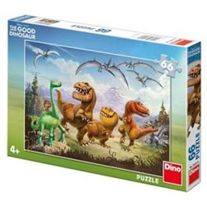 Puzzle Hodný dinosaurus:Arlo a kamarádi 66 dílků
