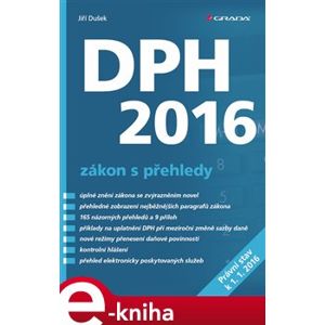 DPH 2016 – zákon s přehledy - Jiří Dušek e-kniha