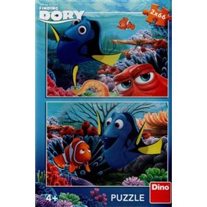 Puzzle Dory mezi korály /2x66dílků/