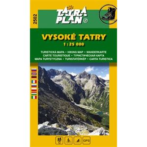 Vysoké Tatry. 1:25 000