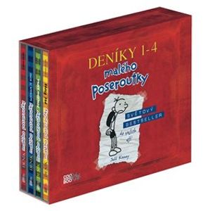 Deník malého poseroutky (audio 1-4 BOX), CD - Jeff Kinney