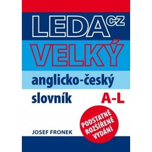 Velký anglicko-český slovník - Josef Fronek