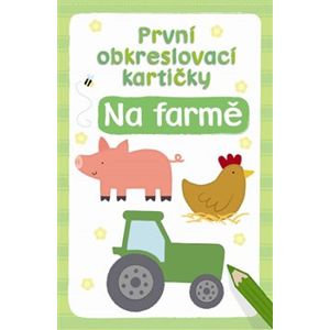 První obkreslovací kartičky - Na farmě
