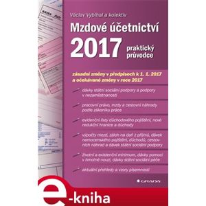 Mzdové účetnictví 2017. praktický průvodce - Václav Vybíhal e-kniha