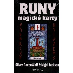 Runy - magické karty - Nigel Jackson, Silver RavenWolf