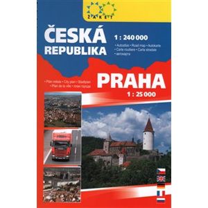 Autoatlas ČR + Praha A5. 1 : 240 000
