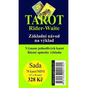 Tarot Rider - Waite. Základní návod na výklad + sada karet