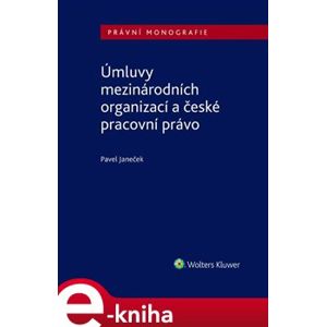 Úmluvy mezinárodních organizací a české pracovní právo - Pavel Janeček e-kniha
