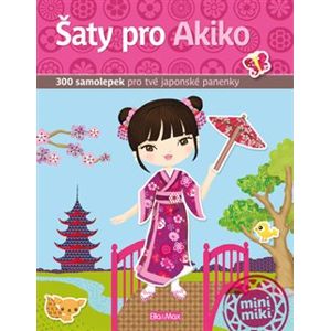 Šaty pro Akiko. 300 samolepek pro tvé japonské panenky