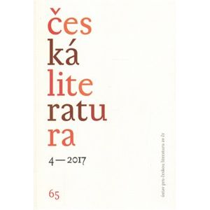 Česká literatura 4/2017
