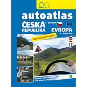 Autoatlas ČR + Evropa. 1 : 240 000 - 1 : 4 000 000