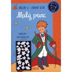 Malý princ - Kniha aktivit, modré svítící samolepky