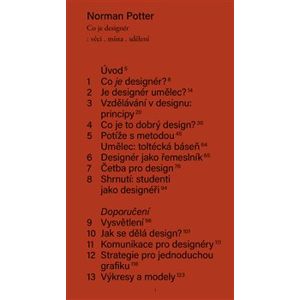 Co je designér: věci, místa, sdělení - Norman Potter