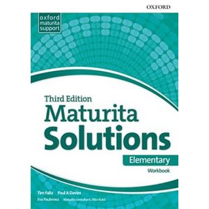 Maturita Solutions 3rd Edition Elementary Workbook Czech Edition - Eva Paulerová, Jitka Kubů, Paul A Davies, Tim Falla