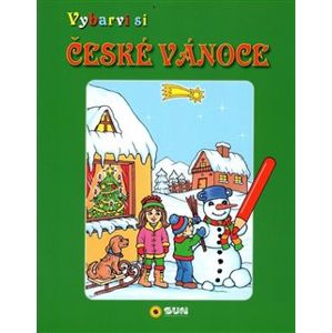 České Vánoce - Vybarvi si