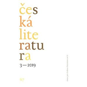 Česká literatura 3/2019