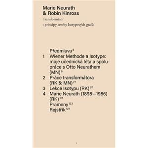 Transformátor: principy tvorby Isotypových grafů - Marie Neurath, Robin Kinross