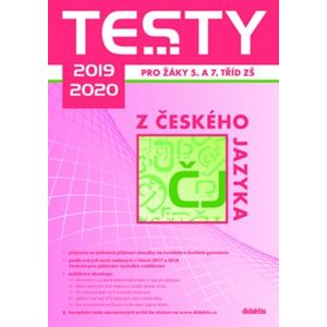 Testy 2019-2020 z českého jazyka pro žáky 5. a 7. tříd ZŠ - kol.