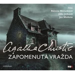 Zapomenutá vražda, CD - Agatha Christie