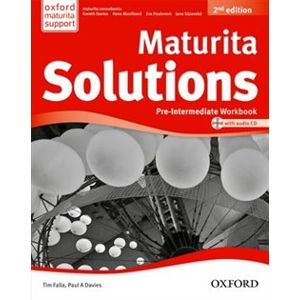 Maturita solutions 2nd Edition Pre-Intermediate Workbook - Gareth Davies, Tim Falla, Paul A Davies